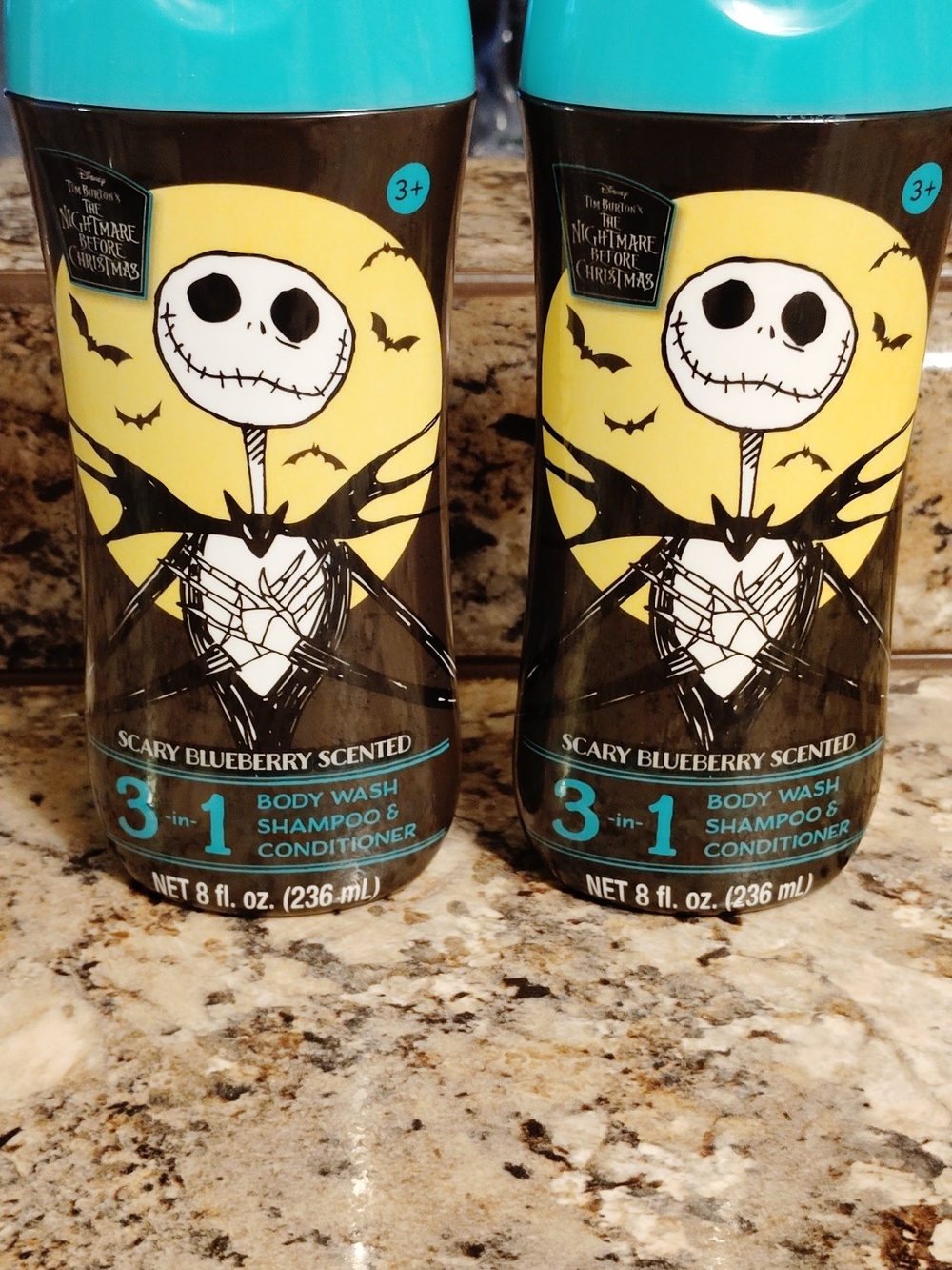 Disney night before Christmas Jack skellington bath set